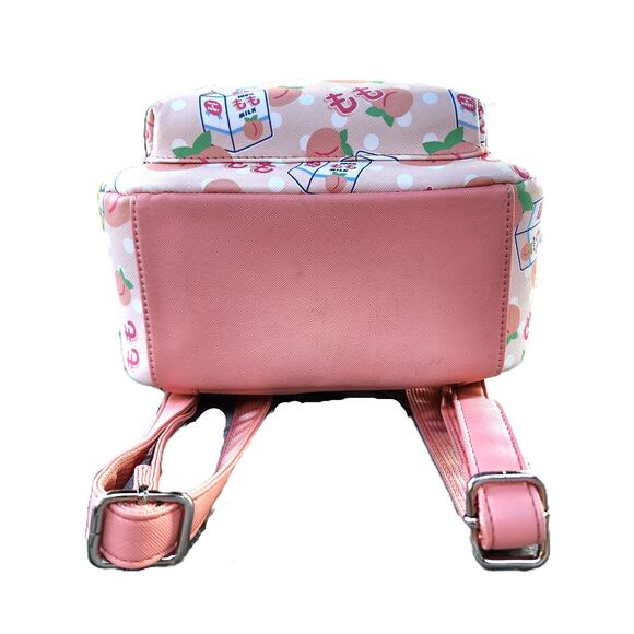 BioWorld Pastel Peach Milk Mini PVC Backpack - Picture 12 of 14